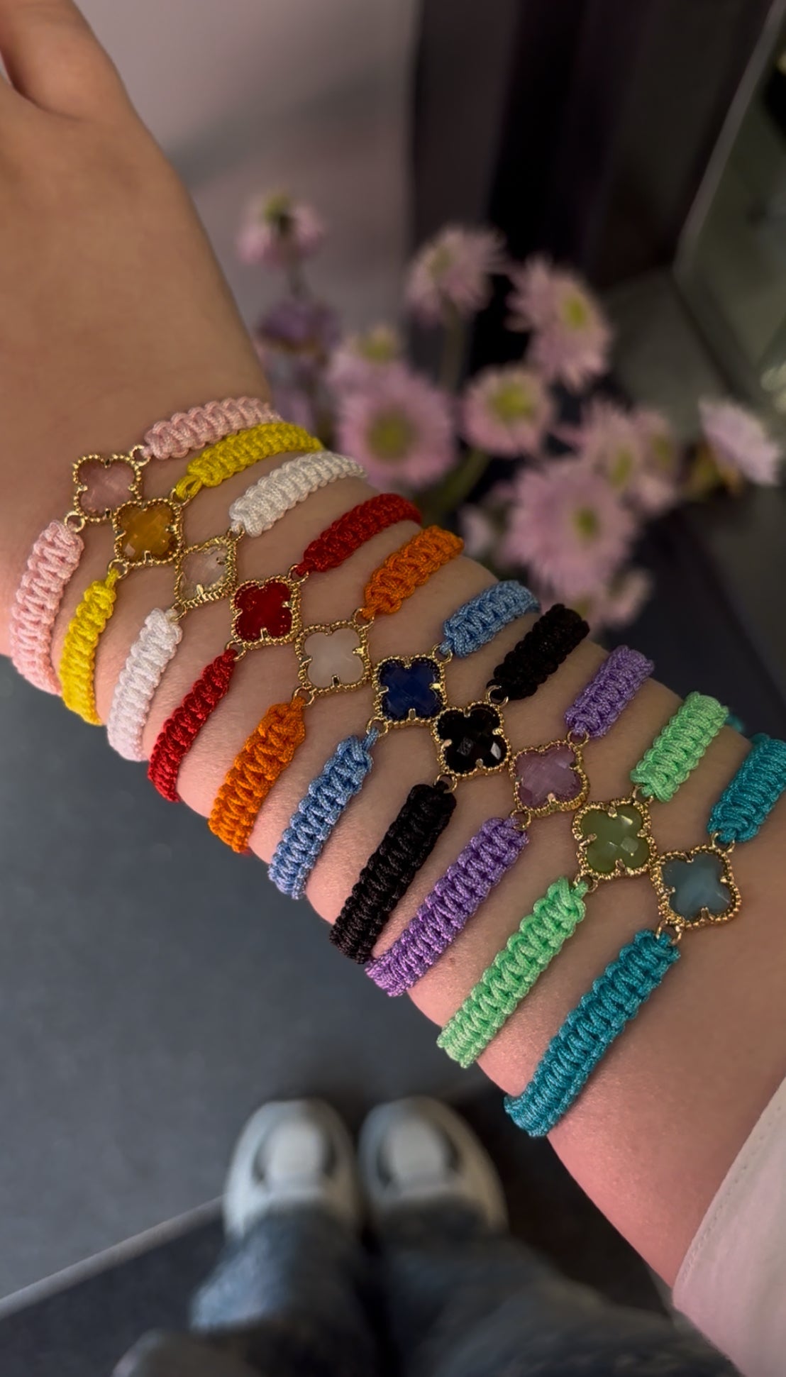 Clover Rope Bracelet