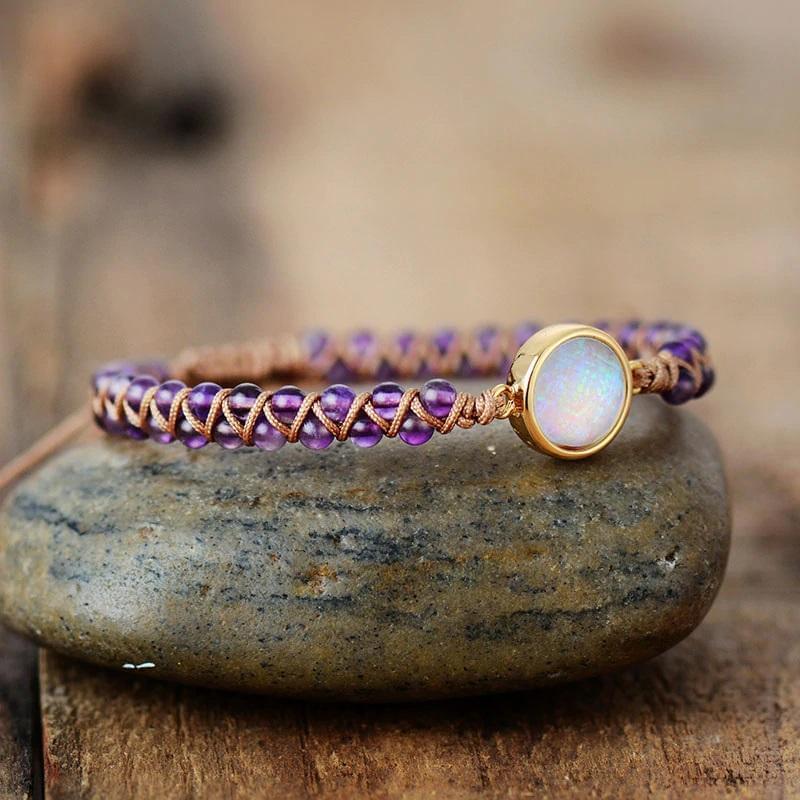 AMETHYST ENERGY HEALING BRACELET