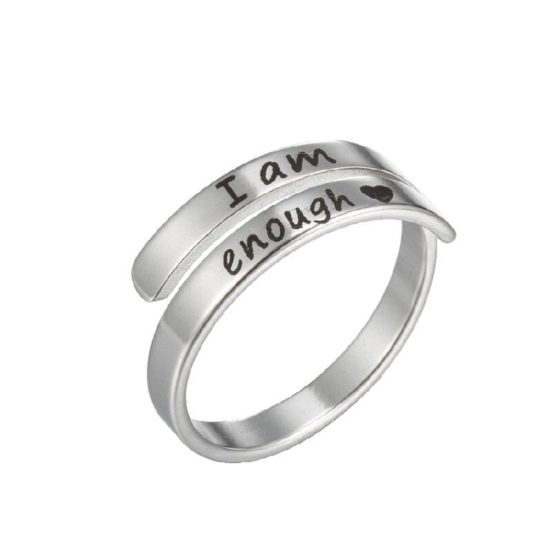 'I Am Enough' Ring