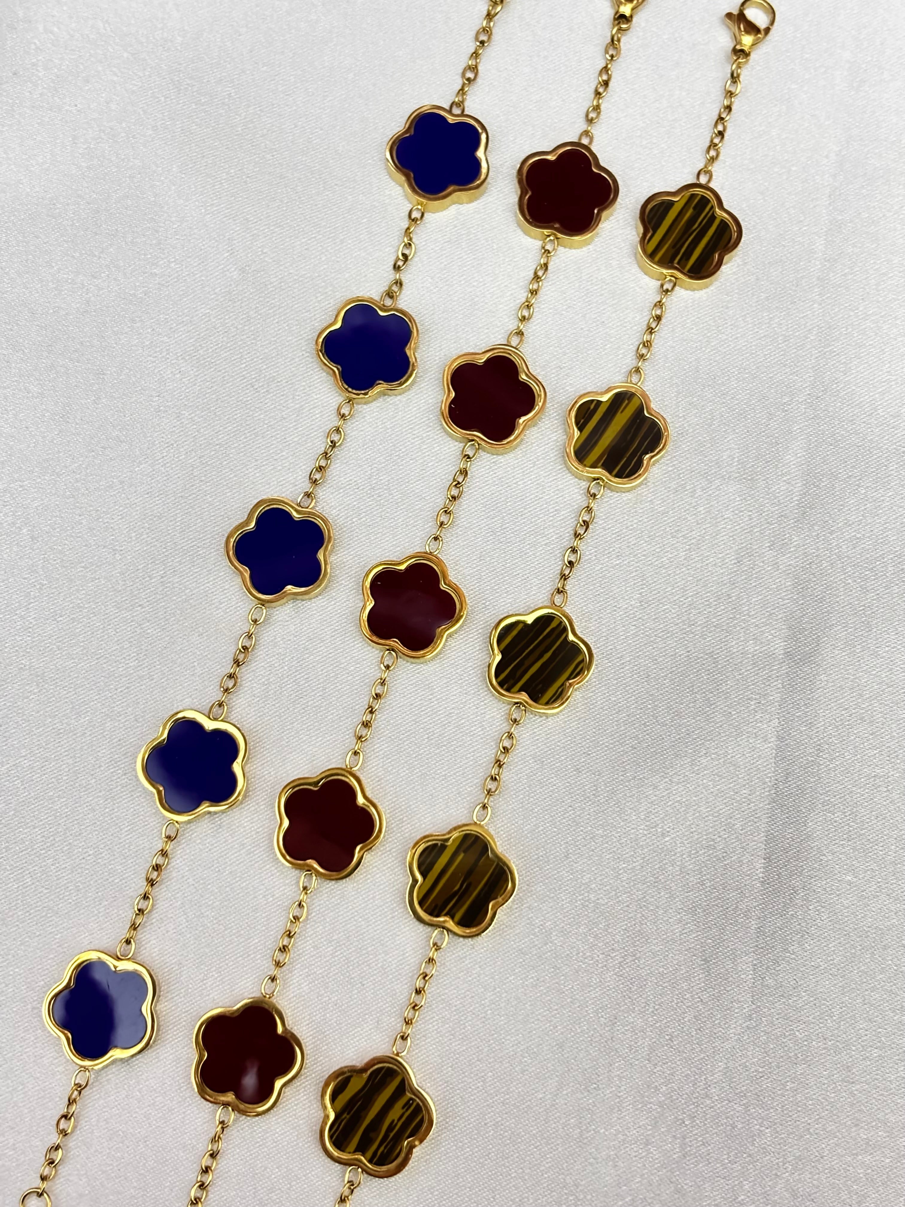 Gold Clover Bracelet