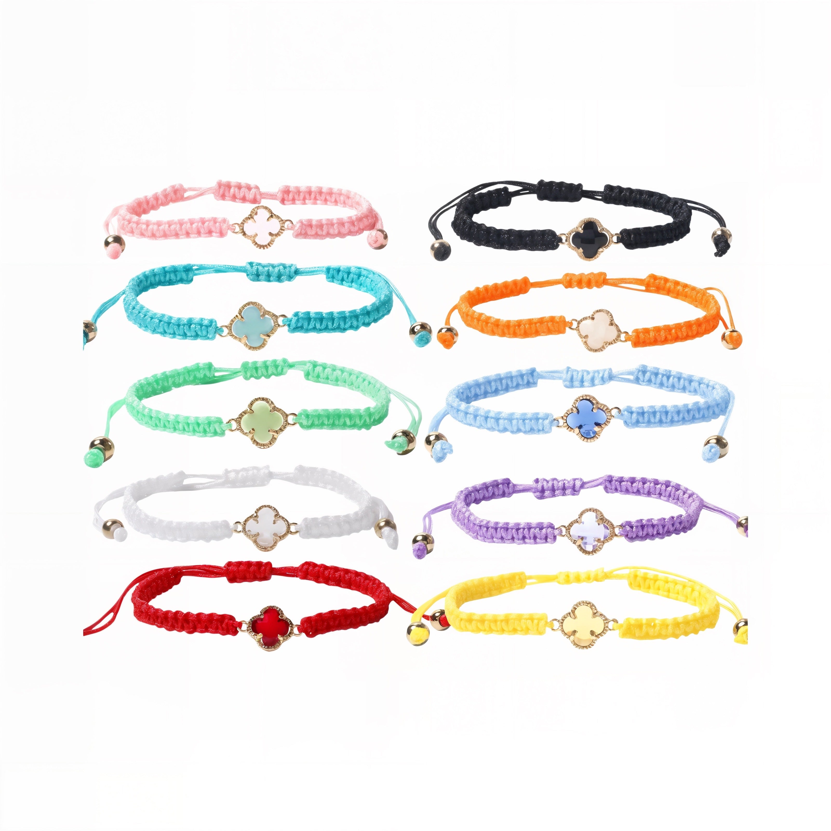 Clover Rope Bracelet