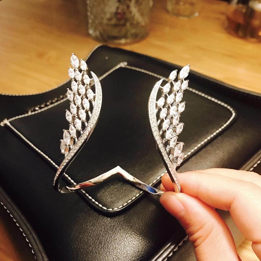 Angel wings Crystals bracelet