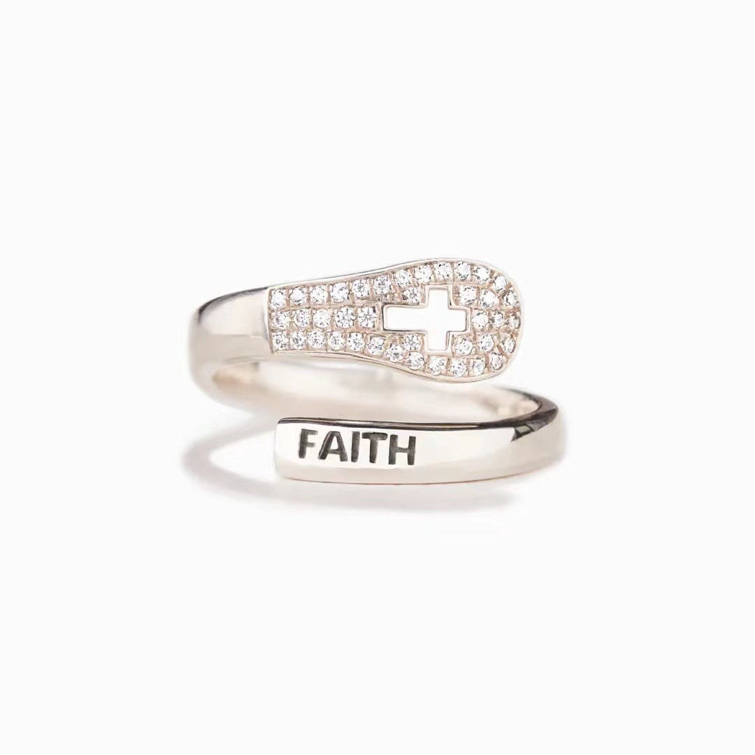 "FAITH" Radiance Ring  | 925 Sterling Silver