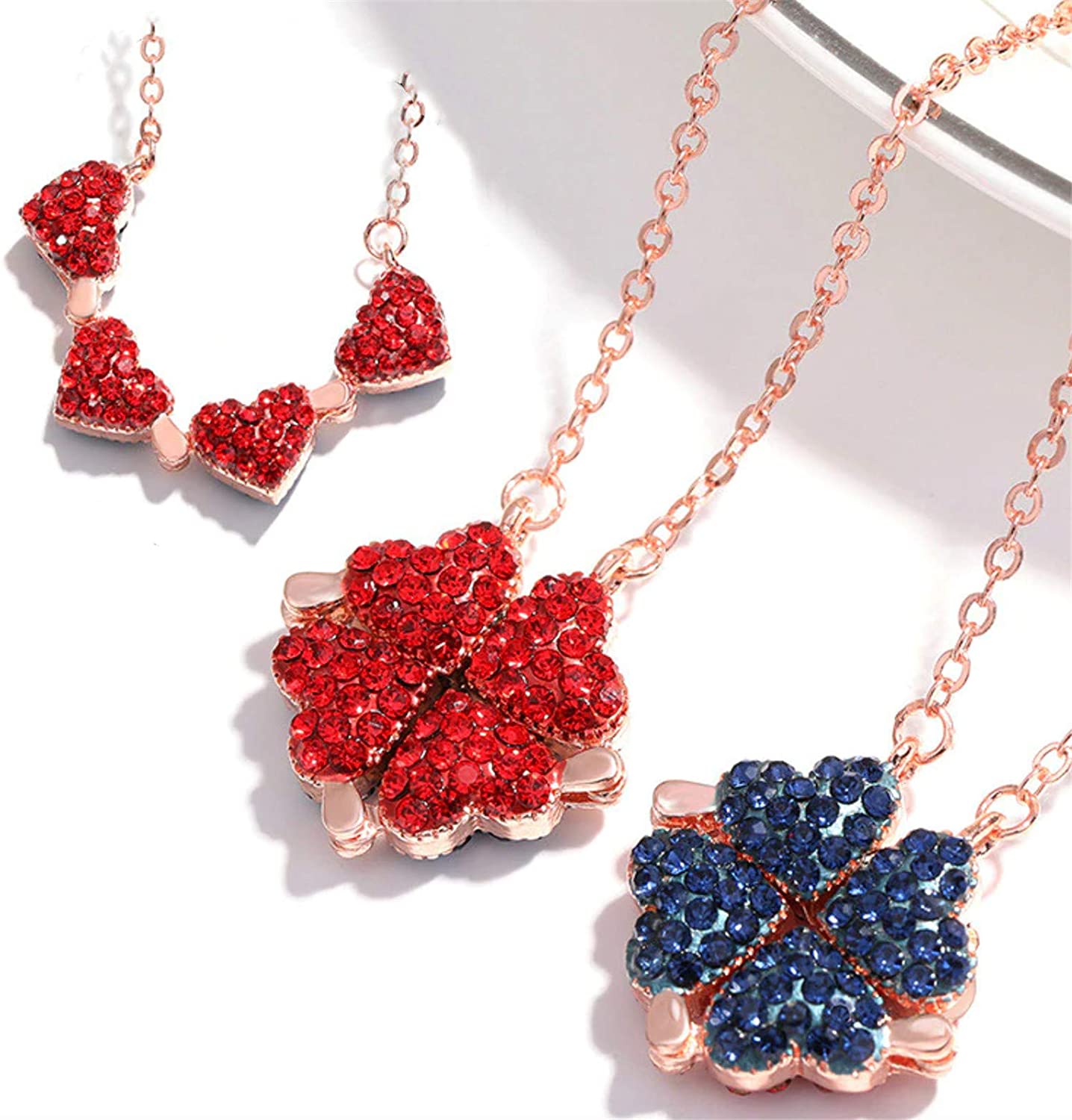 FOUR-WAY HEART NECKLACE
