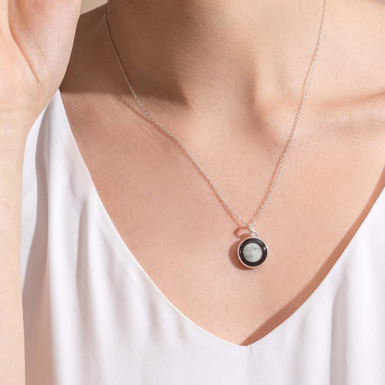MOON CHARM NECKLACE