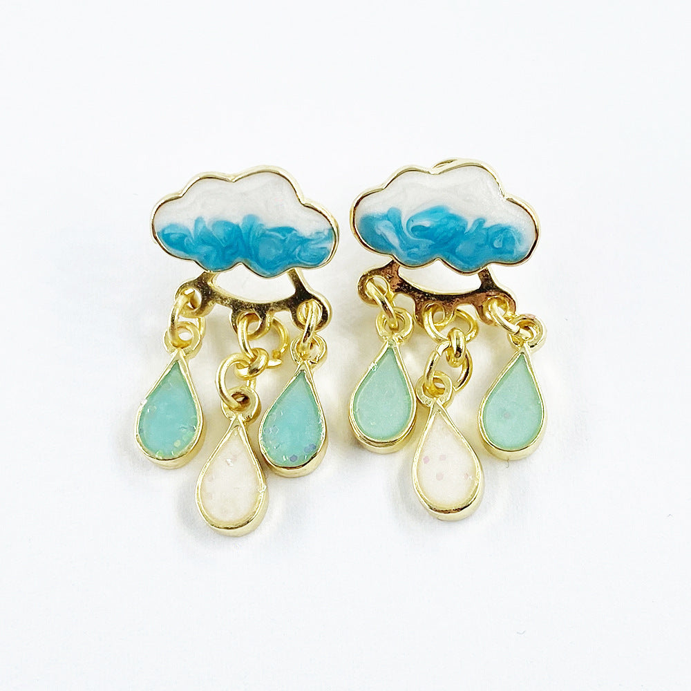 RAINDROP EARRINGS