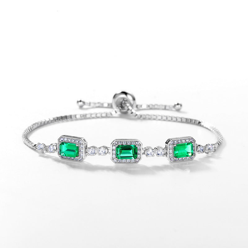 Victoria Emerald Bracelet Set