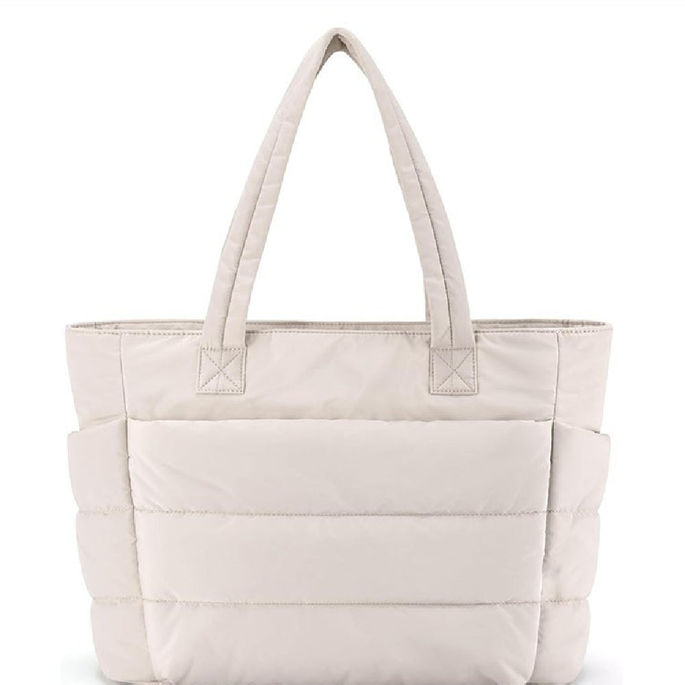 Lightweight Puffy Tote Bag