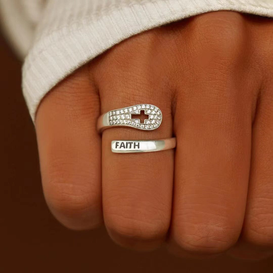 "FAITH" Radiance Ring  | 925 Sterling Silver