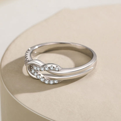 Mother & Daughter Bond Knot Ring