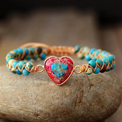 Emperor Stone Heart Healing Bracelet