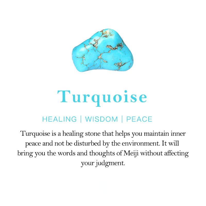 Tranquil Turquoise Droplets Ring